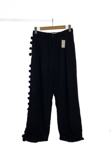 商品画像：24SS/MENELIK TROUSERS/ストレートパンツ/44/レーヨン/BLK 1