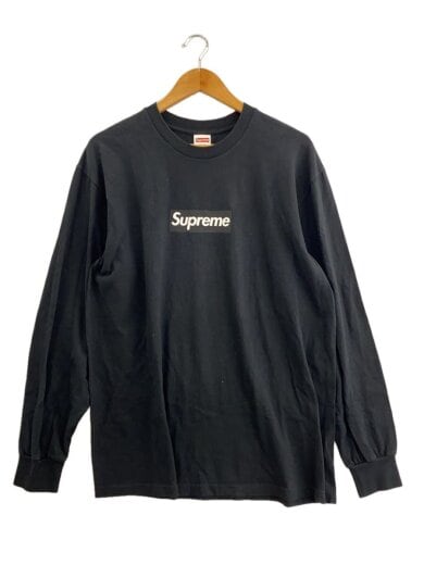 商品画像：20AW/Box Logo L/S Tee/長袖Tシャツ/L/コットン/BLK// 1