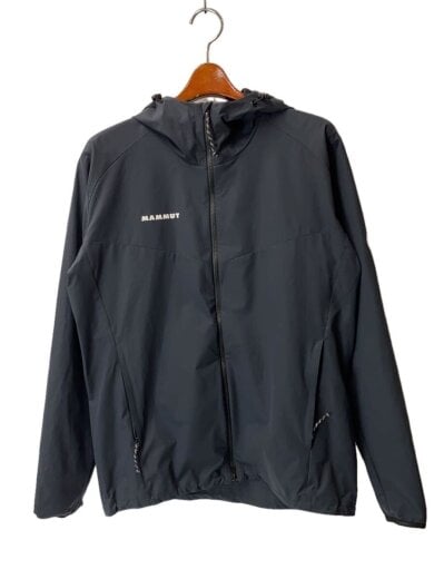 商品画像：GRANITE SO Hooded Jacket AF Men/M/ナイロン/BLK/無地/1011-00323 1