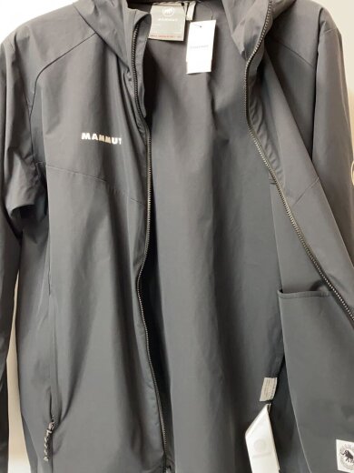 商品画像：GRANITE SO Hooded Jacket AF Men/M/ナイロン/BLK/無地/1011-00323 3