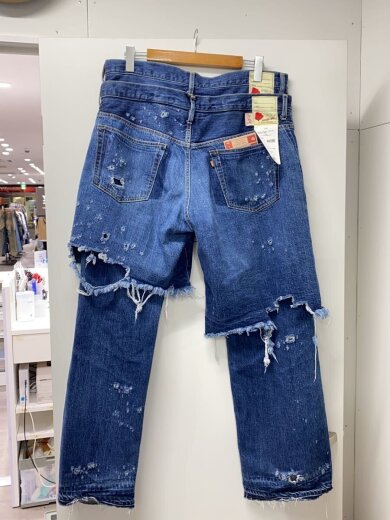 商品画像：25AW/RE:LAYER 5P DENIM PANT/ストレートパンツ/XL/デニム/IDG 2