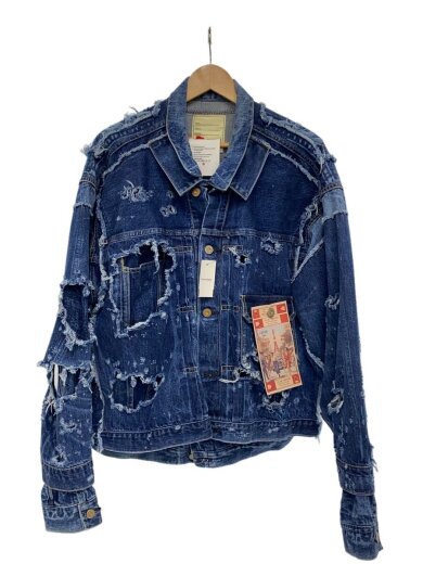 商品画像：25AW/Re:Layer Denim Jacket/Gジャン/XL/デニム/IDG 1