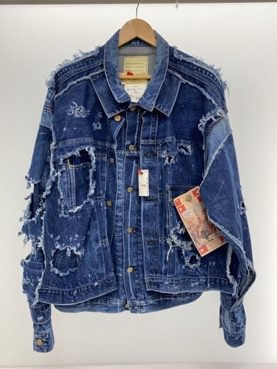 商品画像：25AW/Re:Layer Denim Jacket/Gジャン/XL/デニム/IDG 7
