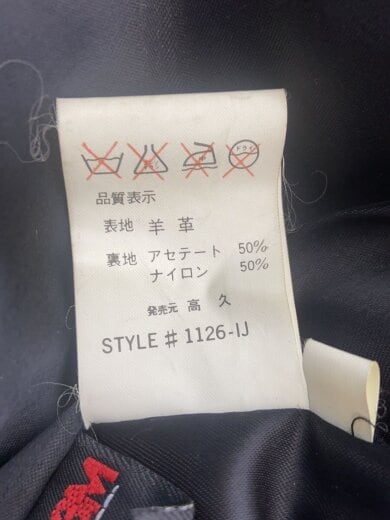 商品画像：robert comstock/レザージャケット・ブルゾン/--/羊革/BLK 5