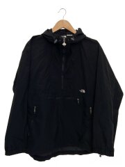 アノラックパーカー/L/ナイロン/BLK