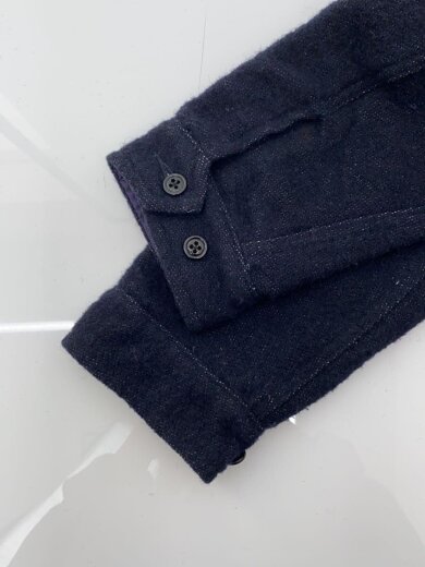 商品画像：ジャケット/4/ウール/NVY/無地/1247207 6