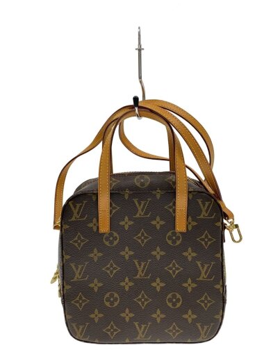 商品画像：スポンティーニ_モノグラム・キャンバス/PVC/BRW 1