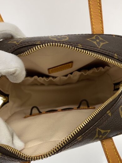 商品画像：スポンティーニ_モノグラム・キャンバス/PVC/BRW 6