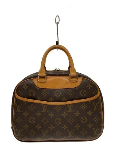 商品画像：1)トゥルーヴィル_モノグラム・キャンバス/PVC/BRW 1