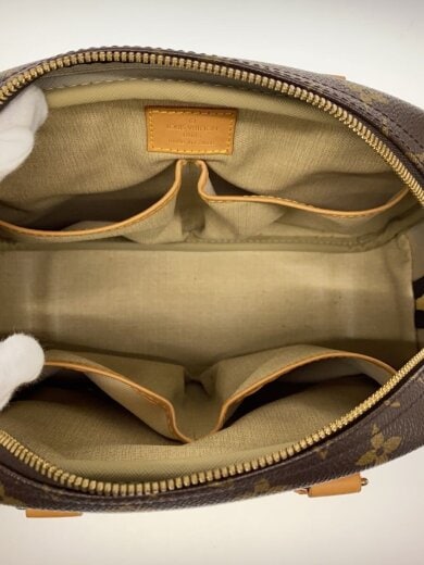 商品画像：1)トゥルーヴィル_モノグラム・キャンバス/PVC/BRW 6