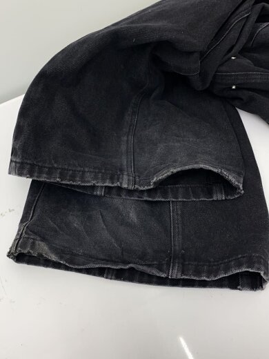 商品画像：ストレートパンツ/S/コットン/BLK/無地 5