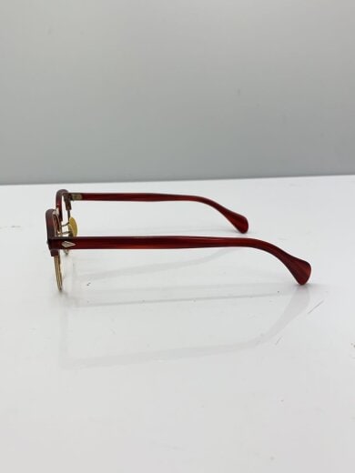 商品画像：メガネ/--/ベッコウ柄/BRW/メンズ/SIRMONT/40-50s/MALCOLM X 12KGF 3