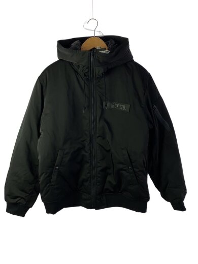 商品画像：ミリタリージャケット/XL/ポリエステル/BLK/無地/783-4252050 1