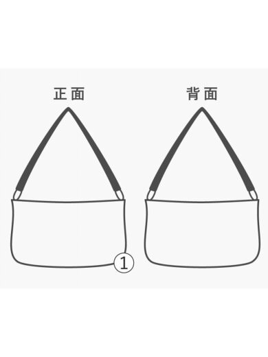 商品画像：トートバッグ/レザー/NVY/無地// 8