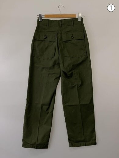 商品画像：ストレートパンツ/28/コットン/KHK/無地/OG-507// 2