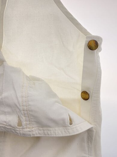 商品画像：オーバーオール/28/コットン/WHT/無地/0070 3