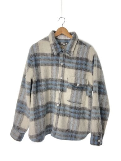 商品画像：ジャケット/L/ポリエステル/BLU/チェック 1