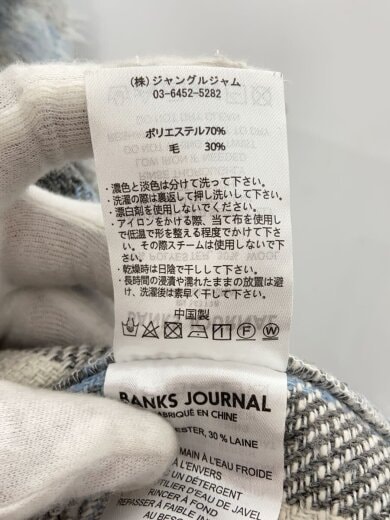 商品画像：ジャケット/L/ポリエステル/BLU/チェック 5