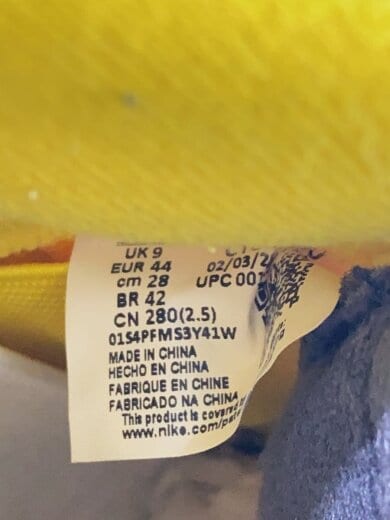 商品画像：AIR JORDAN 4 RETRO_エア ジョーダン 4 レトロ/28cm/YLW 5