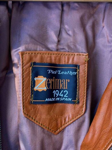 商品画像：レザージャケット・ブルゾン/50/レザー/BRW 3