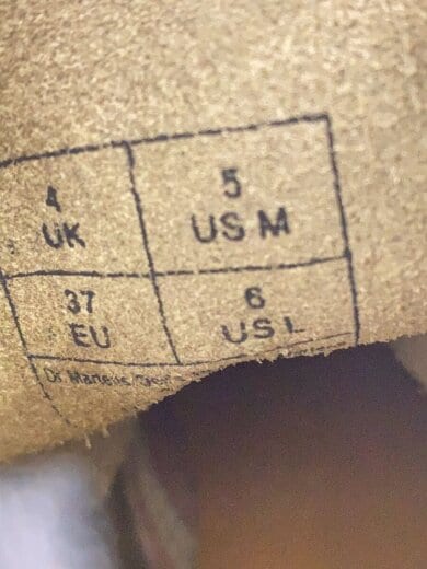 商品画像：1460 SMOOTH 8EYE BOOT/レースアップブーツ/UK4/GRN/レザー/30552358 5