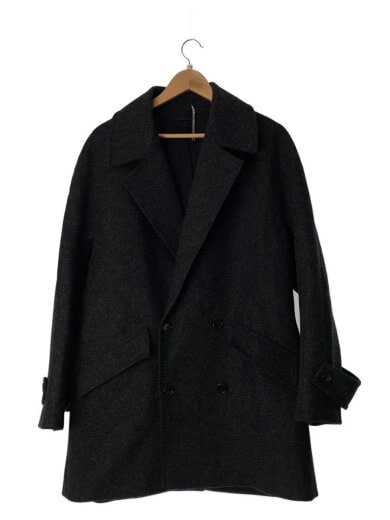 商品画像：チェスターコート/38/ウール/GRY 1