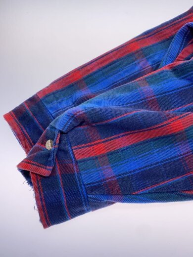 商品画像：長袖フランネルシャツ/--/コットン/マルチカラー/チェック 4