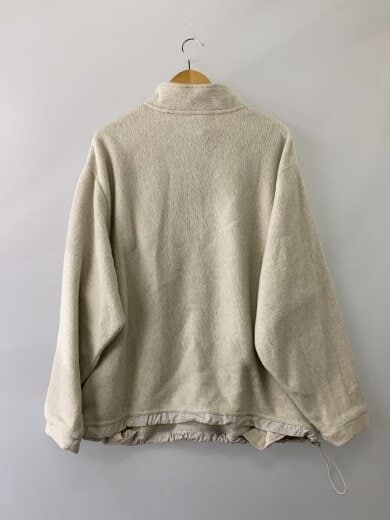 商品画像：ハーフジップフリース/フリースジャケット/XL/ポリエステル/CRM// 2