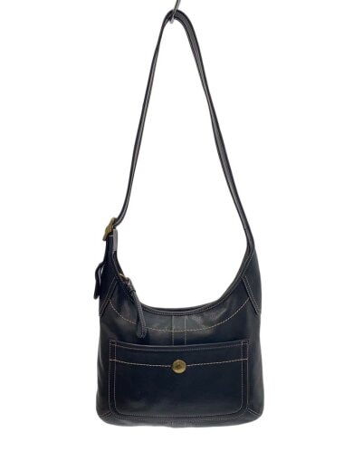 商品画像：エルゴ/ショルダーバッグ/レザー/BLK 1