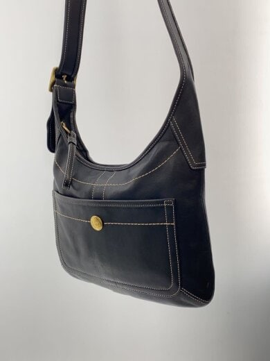 商品画像：エルゴ/ショルダーバッグ/レザー/BLK 2