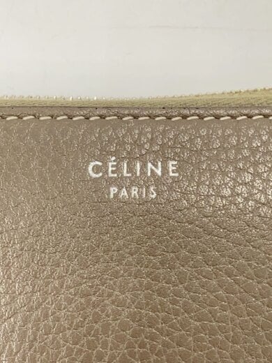 商品画像：Large Zipped Wallet /長財布/レザー/GRY/レディース/F-GA-1197// 3