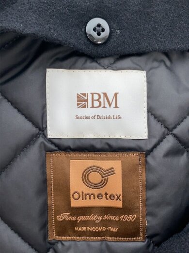 商品画像：BRITISH MADE/コート/M/ウール/BLK// 3
