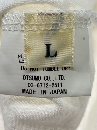 商品画像：Tシャツ/L/コットン/WHT// 4