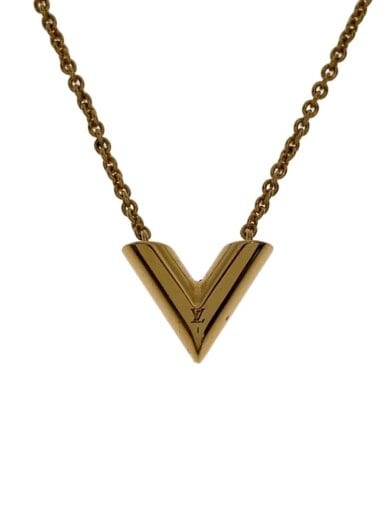 商品画像：ネックレス/--/GLD/トップ有/レディース/M00857// 1