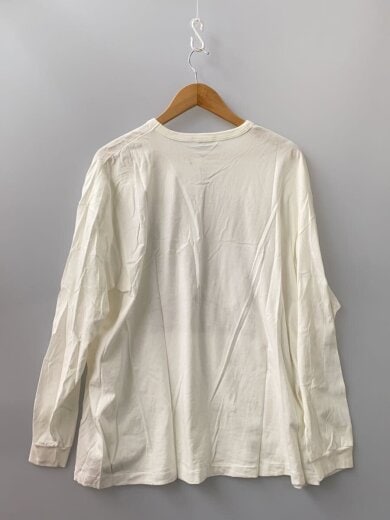 商品画像：19AW/Print L/S/長袖Tシャツ/M/コットン/WHT/プリント// 2