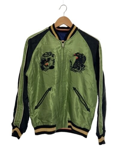 商品画像：JAPAN MAP×DRAGON/スカジャン/S/--/GRN/TT13608// 1
