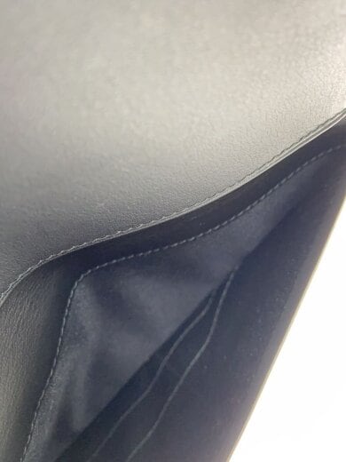 商品画像：長財布/レザー/BLK/無地/メンズ 5