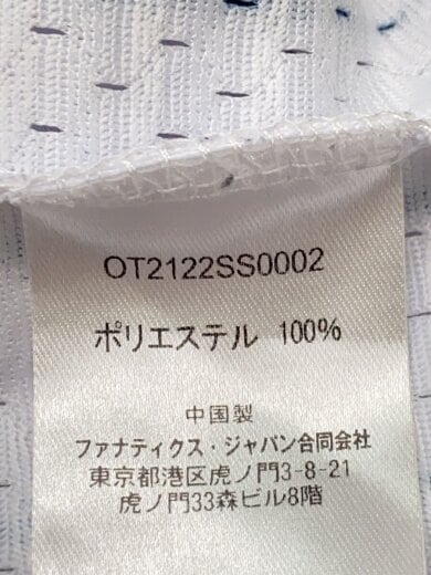 商品画像：半袖シャツ/M/ポリエステル/WHT/ストライプ// 4
