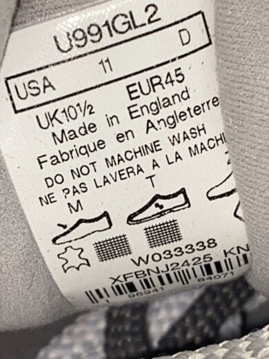 商品画像：U991/グレー/US11/GRY 5