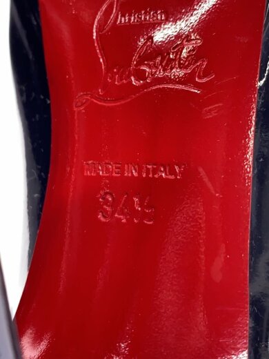 画像：Christian Louboutinパンプス/34.5/BLK/フェイクレザー//5