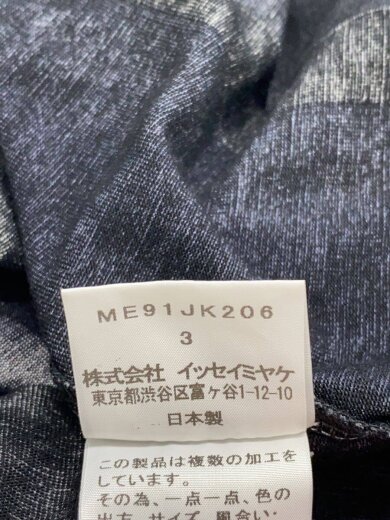 商品画像：長袖Tシャツ/3/コットン/BLK/ME91JK206// 4