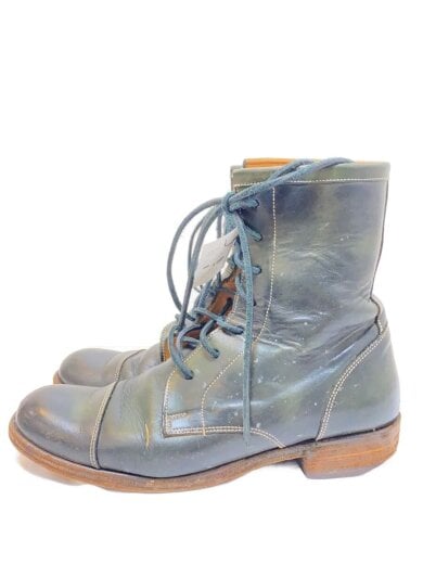 レースアップブーツ/2/BLK/レザー