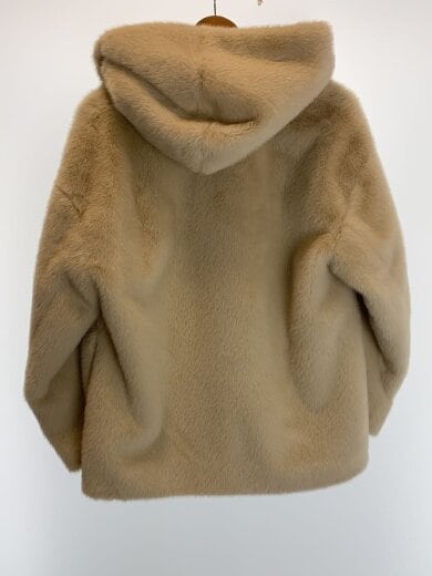 商品画像：コート/36/ポリエステル/クリーム/無地/LG-A0453 2