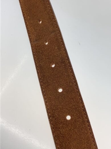 商品画像：ベルト/スウェード/BRW/メンズ 4