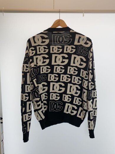 商品画像：ニット・セーター(薄手)/--/--/BLK/総柄 2