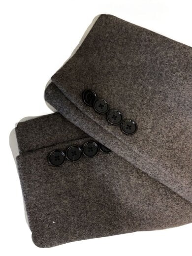 商品画像：チェスターコート/S/ウール/GRY/51B10-402-07 6