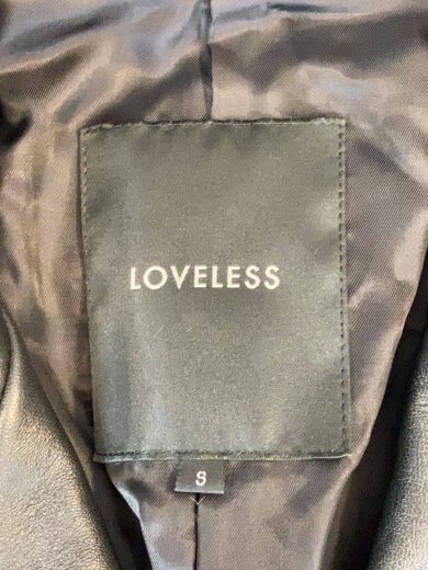 商品画像：ダブルライダースジャケット/S/羊革/ブラック/61F73-302-09 3