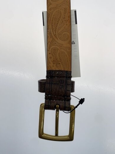 商品画像：ベルト/レザー/BRW/メンズ 5