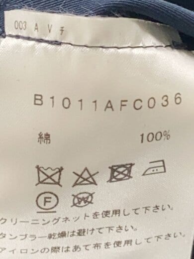 商品画像：コート/36/コットン/NVY/B1011AFC036 5