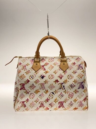 商品画像：スピーディ30_モノグラム・ウォーターカラー/PVC/BRW 3